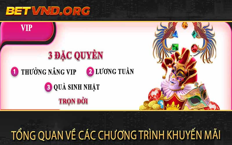 Tổng quan về các chương trình khuyến mãi Betvnd